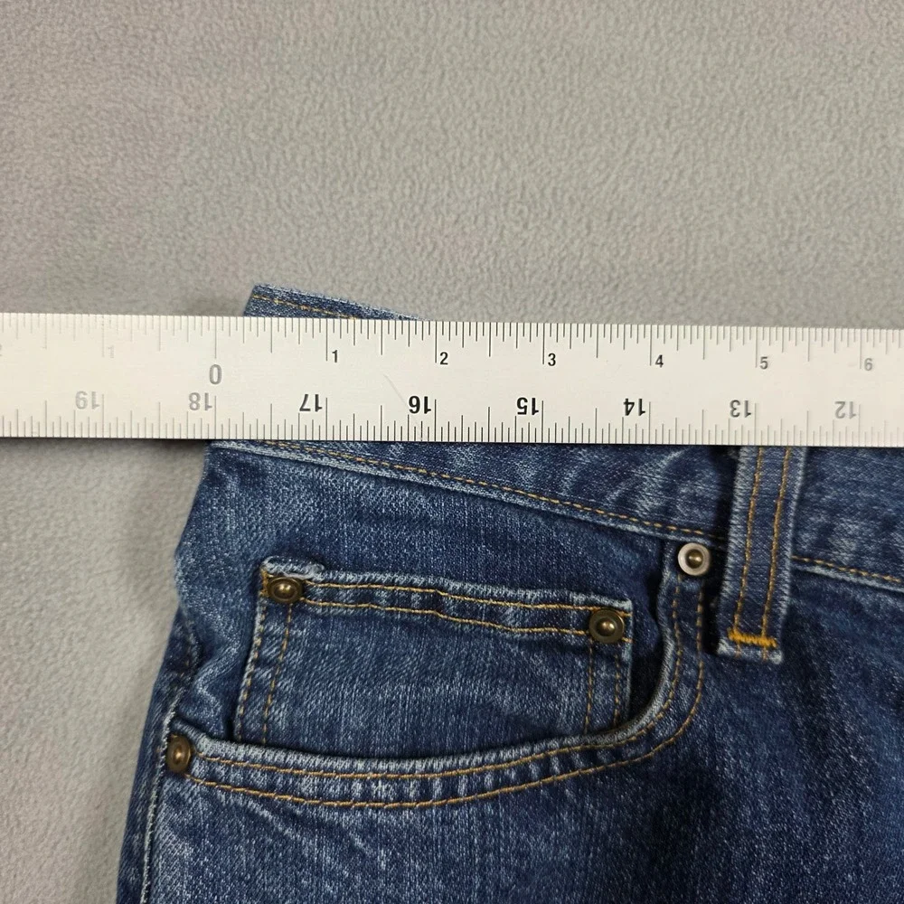 Carhartt Jeans Mens 38x30 Blue Straight Leg Relaxed Fit B167 Medium Wash